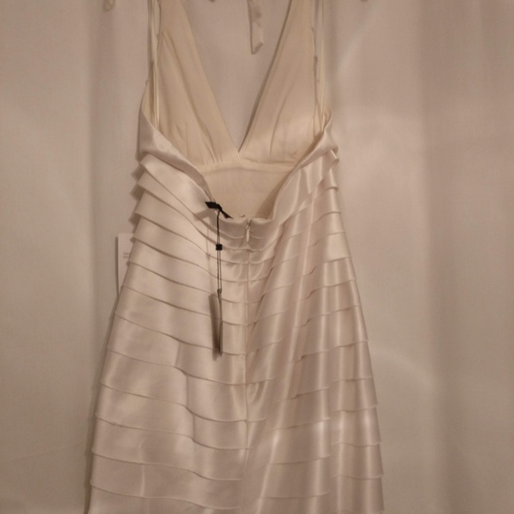 NEW BCBGMaxAzaria Malin Layered Halter Dress - 12 - Picture 3 of 5